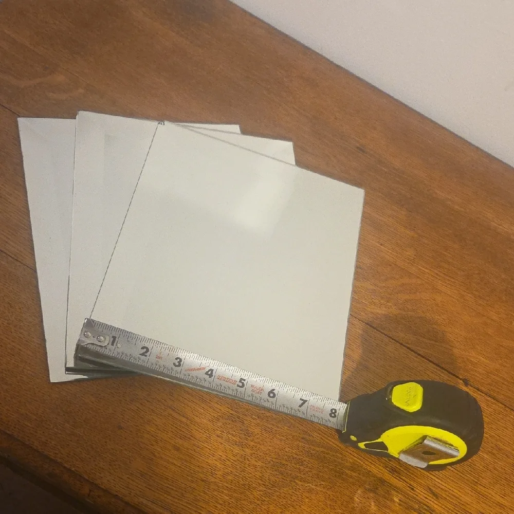 Set of Three Square Mirrors
